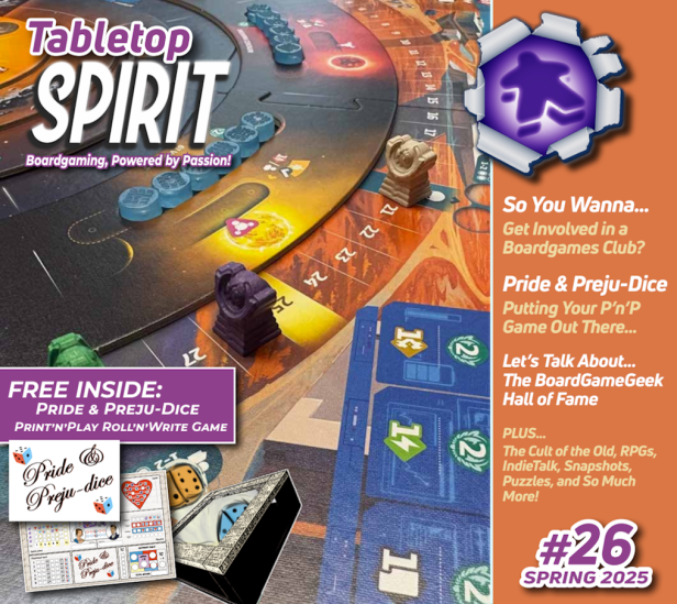 Tabletop SPIRIT Magazine issue 26 cover image